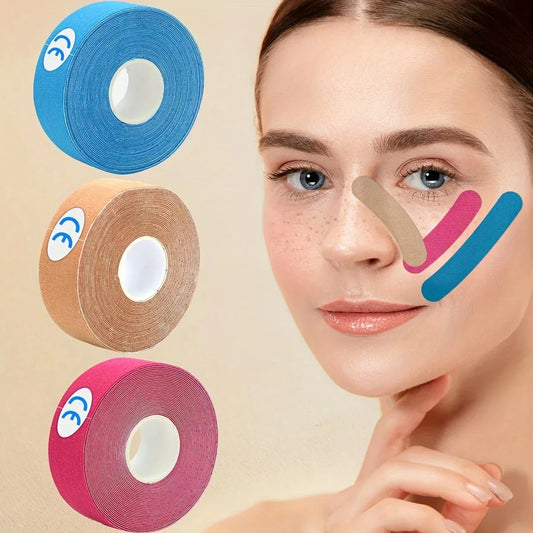 1pc Elastic Face Lift Tape Instantly Lifts Sagging Jowls Neck Eyes Lifting Skin Double Chin Defined V Jawline Facial Care Tools